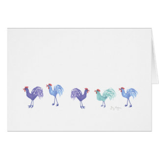 Cartões dos galos