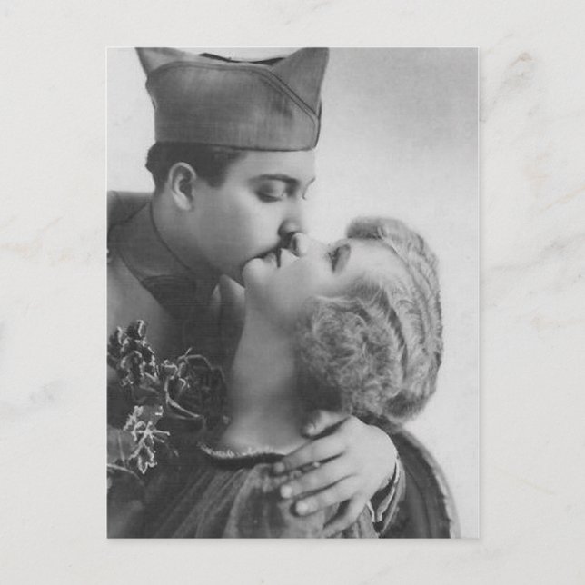 Cartões e presentes de Casais românticos antigos (Frente)