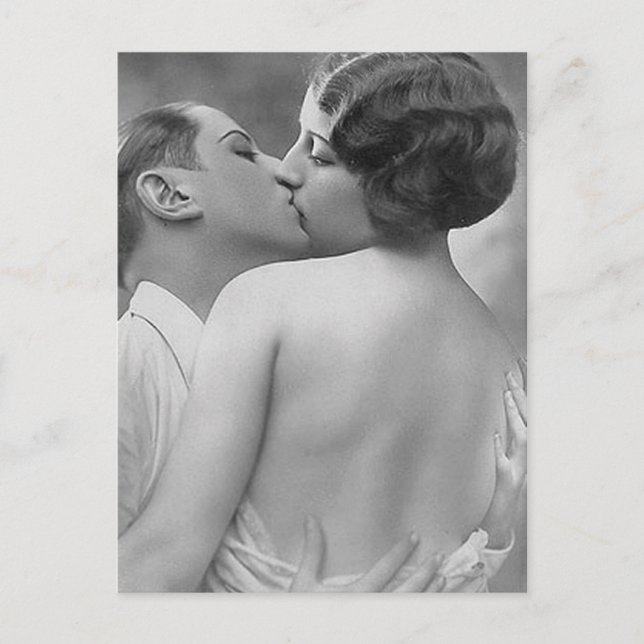 Cartões e presentes de Casais românticos antigos (Frente)