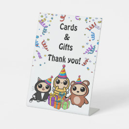 Cartões e presentes para animais bonitos Sinal de 