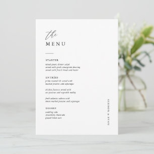 Cartões Elegante de Mesa 5x7" Imprimíveis