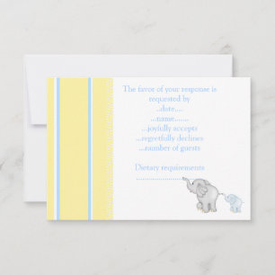 CARTÕES ELEGANTES E BONITO DE RSVP POR MUMSBUBSNGR