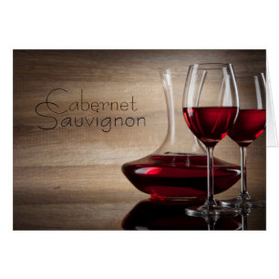Cartões elegantes e sofisticados de cabernet - de