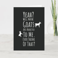 Cartões Engraçados de Cabra Humor Fazenda Animais