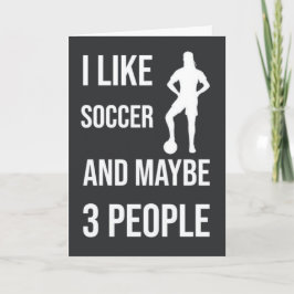 Cartões Engraçados de Futebol Feminino Jogadora Es