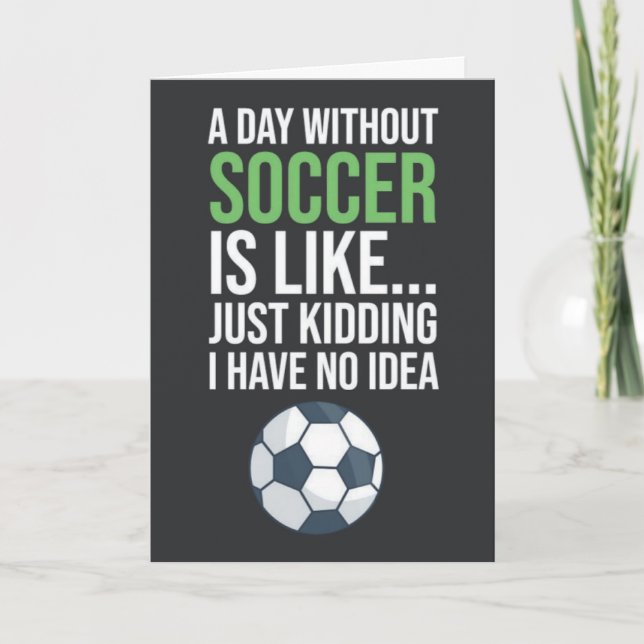 Cartões Engraçados de Futebol Jogadoras do Time Fe (Frente)