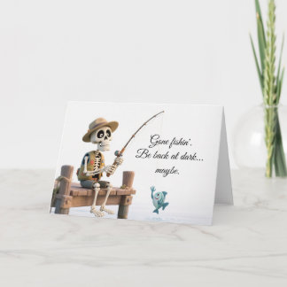 Cartões Engraçados De Pesca