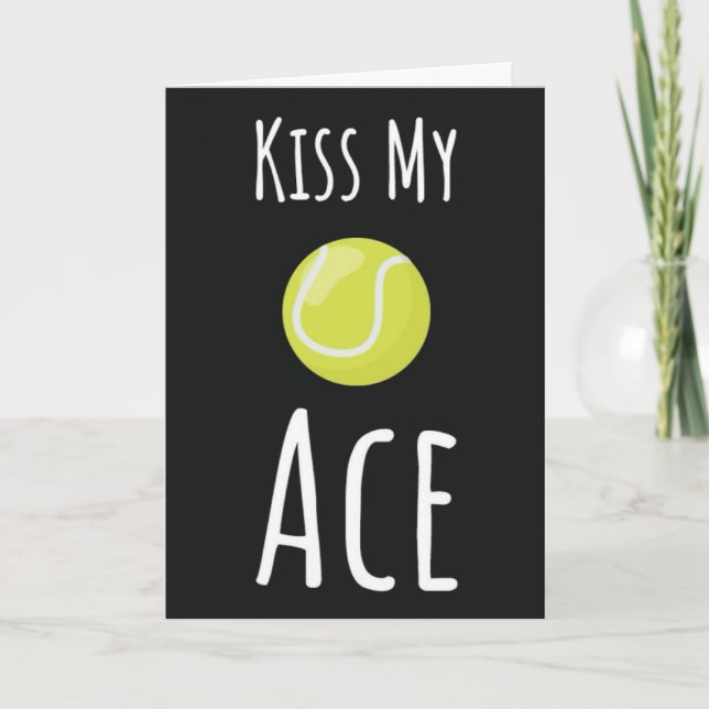 Cartões Engraçados de Tênis para Amigos Humor Espo (Frente)