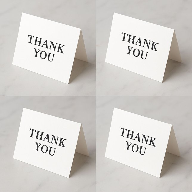Cartões especiais de agradecimento | Personalizado (Say it with heart—custom thank you cards for every moment. #ThankYouCards #CustomDesign #GratitudeNo)