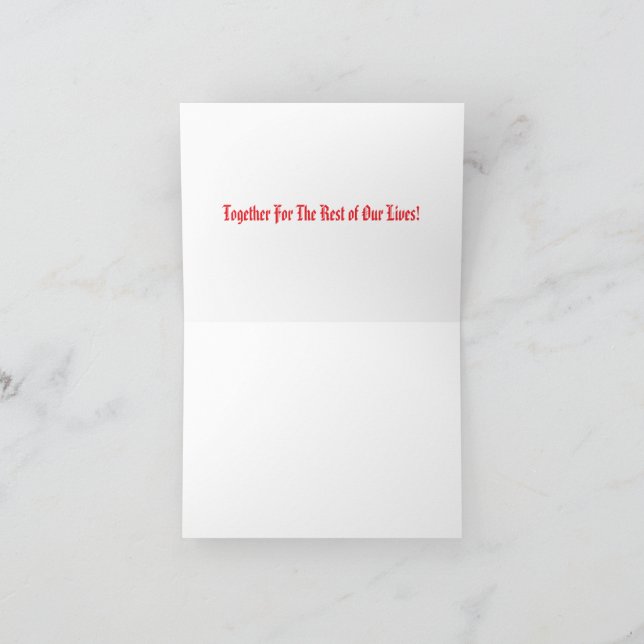 Cartões especiais vamos Walk...Namorados (Interior)