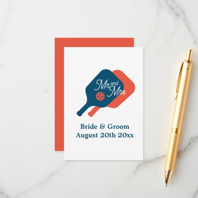 Cartões excepcionais de cerâmica para casamentos (Frente/Verso In Situ)