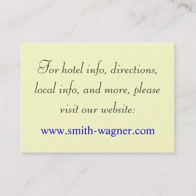 Cartões feitos sob encomenda do Web page do (Frente)