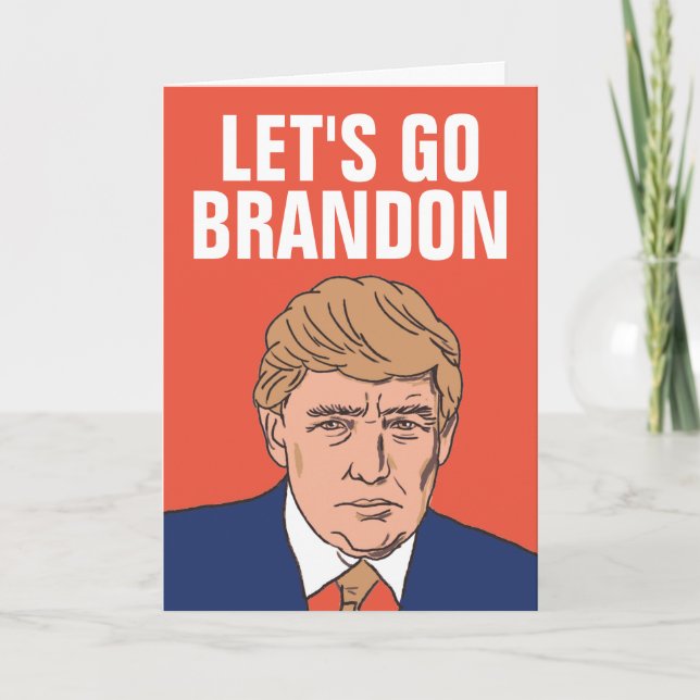 CARTÕES FELIZ ANO NOVO 2022 TRUMP VAMOS BRANDON (Frente)