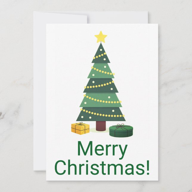 Cartões Feliz de Natal (Frente)