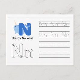 Cartões Flash de Caligrafia para Jardim de Infânci