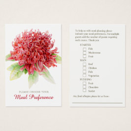 Cartões florais vermelho burgundy, escolha de refe