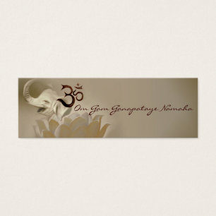 Cartões Ganesh- Ganapataye da mantra