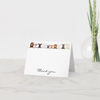 Cartões Goat Obrigado