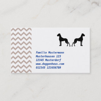 Cartões Great Dane