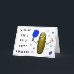 Cartões Hanukkah Engraçados<br><div class="desc">Cartões de saudação criativos de Hanukkah. Editar texto para personalizar para amigos da família e do picleball.</div>