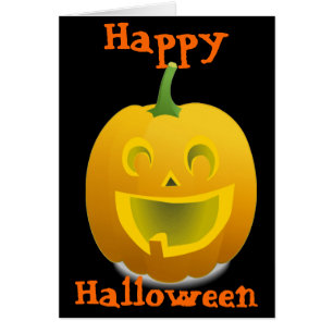 Cartões Holloween - Jack O Lantern - Presentes