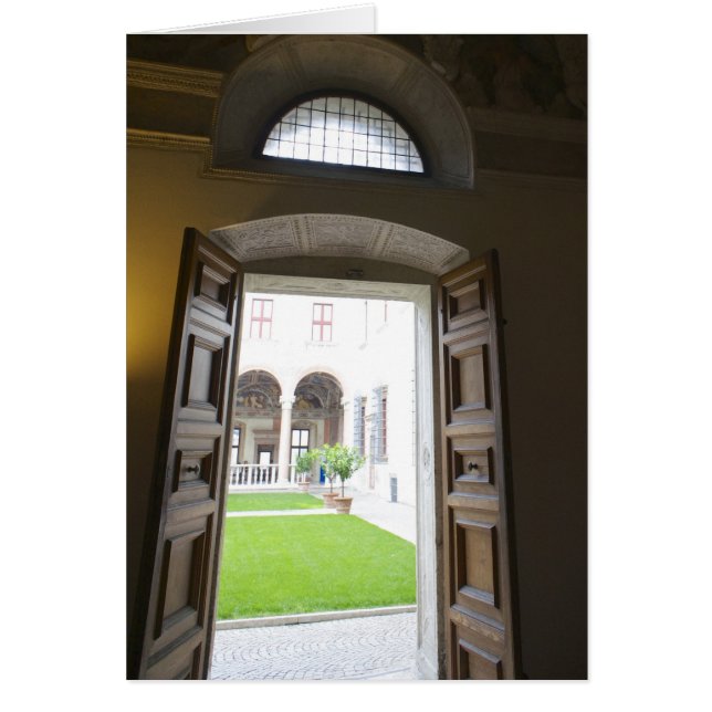 Cartões italianos, castelo Trento de Buonconsiglio (Frente)