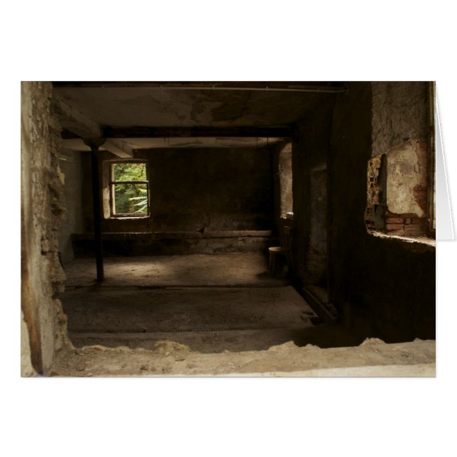 Cartões italianos, celeiro velho Trento (Frente Horizontal)