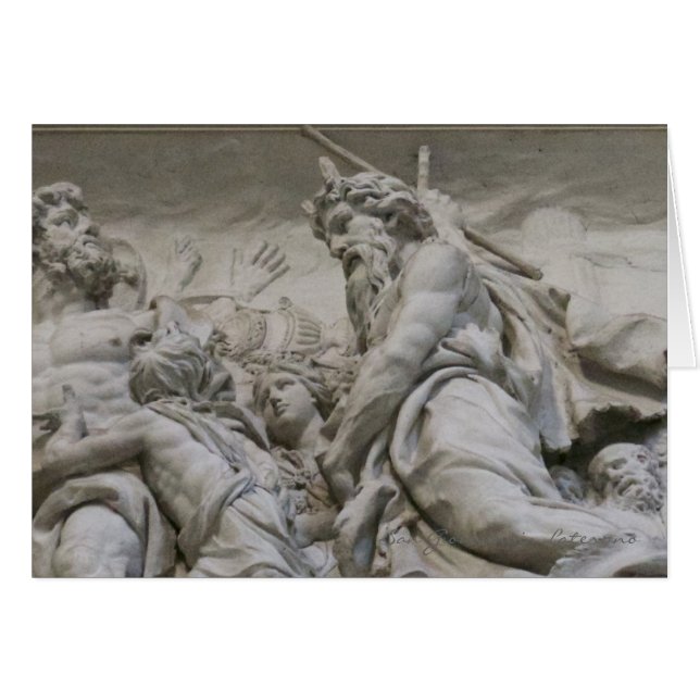 Cartões italianos, San Giovanni em Laterano Roma (Frente Horizontal)