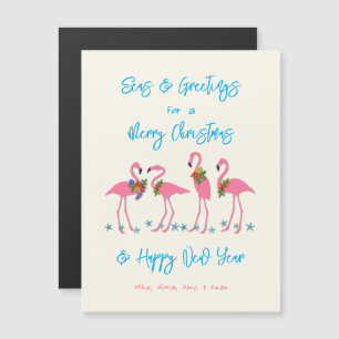 Cartões Magnéticos Saudação dos Mares Flamingos Tr