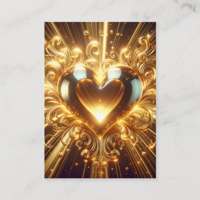 Cartões Matthew 5:8 KJV - Puro no Coração (Frente)