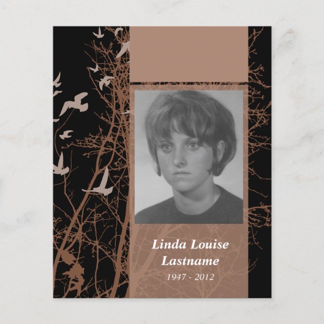 cartões memoriais aves para serigrafia (Frente)