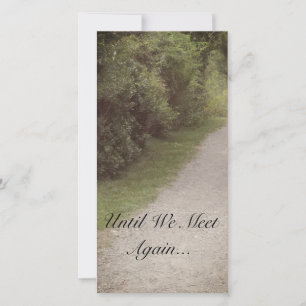 Cartões Memoriais "Wooded Path"