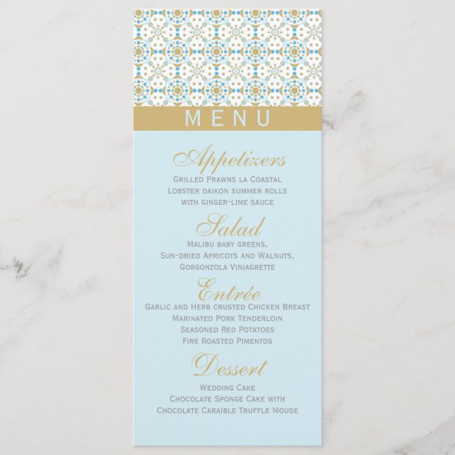 Cartões Miami-Menu (Frente)