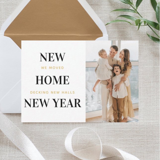 Cartões Mínimos de Anúncio de Férias em Movimento (Criador carregado)