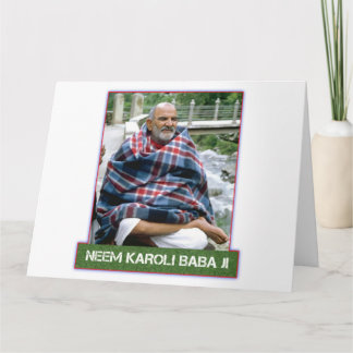 Cartões Neem Karoli Baba