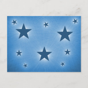 Cartões no Céu da Noite, Azul