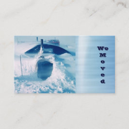 Cartões novos do endereço