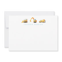 Cartões para artigos de papelaria para construção