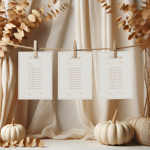 Cartões Para Assentos De Casamento De Ivory & Terr
