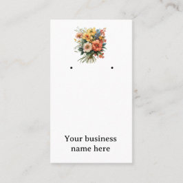 Cartões para joias. Pode personalizar.