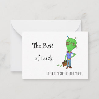 Cartões para Parabéns de boa sorte para novos empr