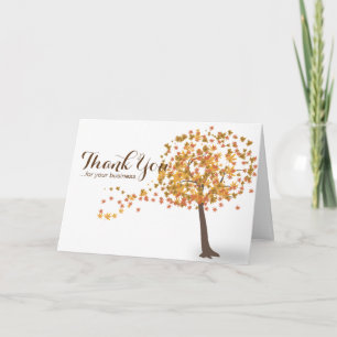 Cartões Personalizados de Ação de Graças - Cartão 