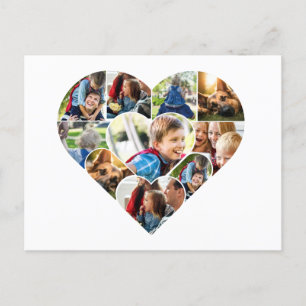 Cartões Personalizados De Colagem De Fotos Para Qu