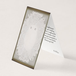 Cartões personalizados de leitura de quadros de re