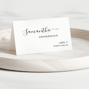 Cartões Personalizados de Local de Casamento com L