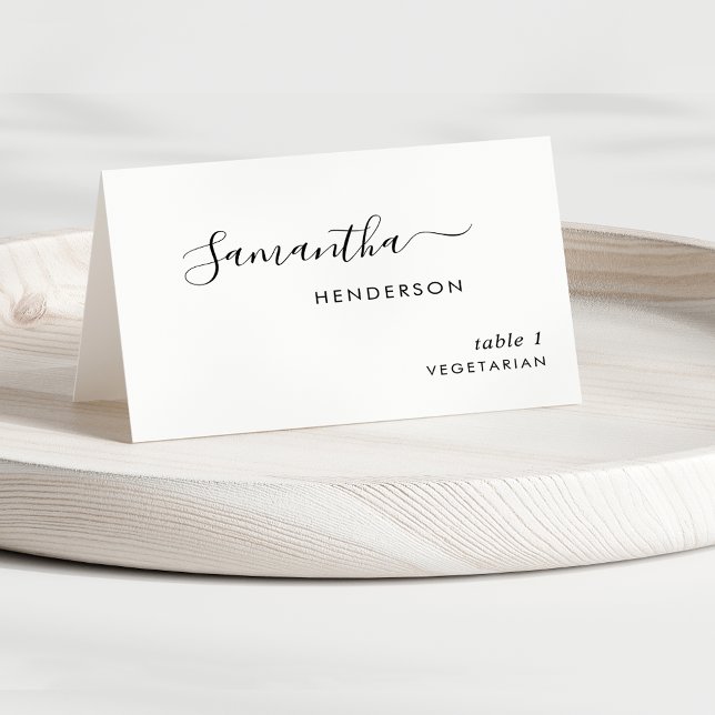 Cartões Personalizados de Local de Casamento com L (Criador carregado)