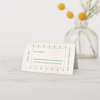 Cartões Personalizados de Nome para Mesa de Pessac