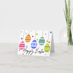 Cartões Personalizados de Páscoa Feliz, Ovo de Pás