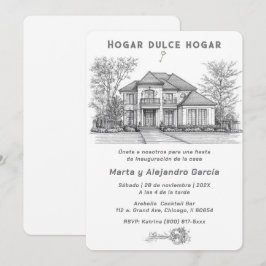 Cartões Personalizados Para Inauguração De Casa