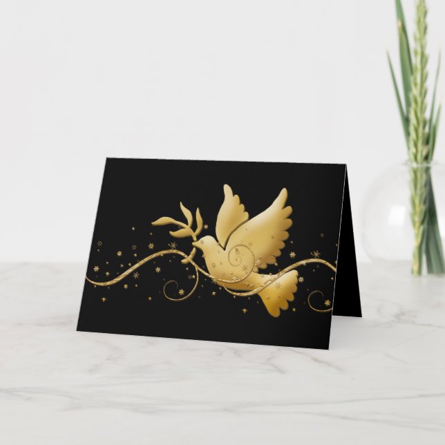 Cartões personalizáveis de saudações da temporada (Frente)